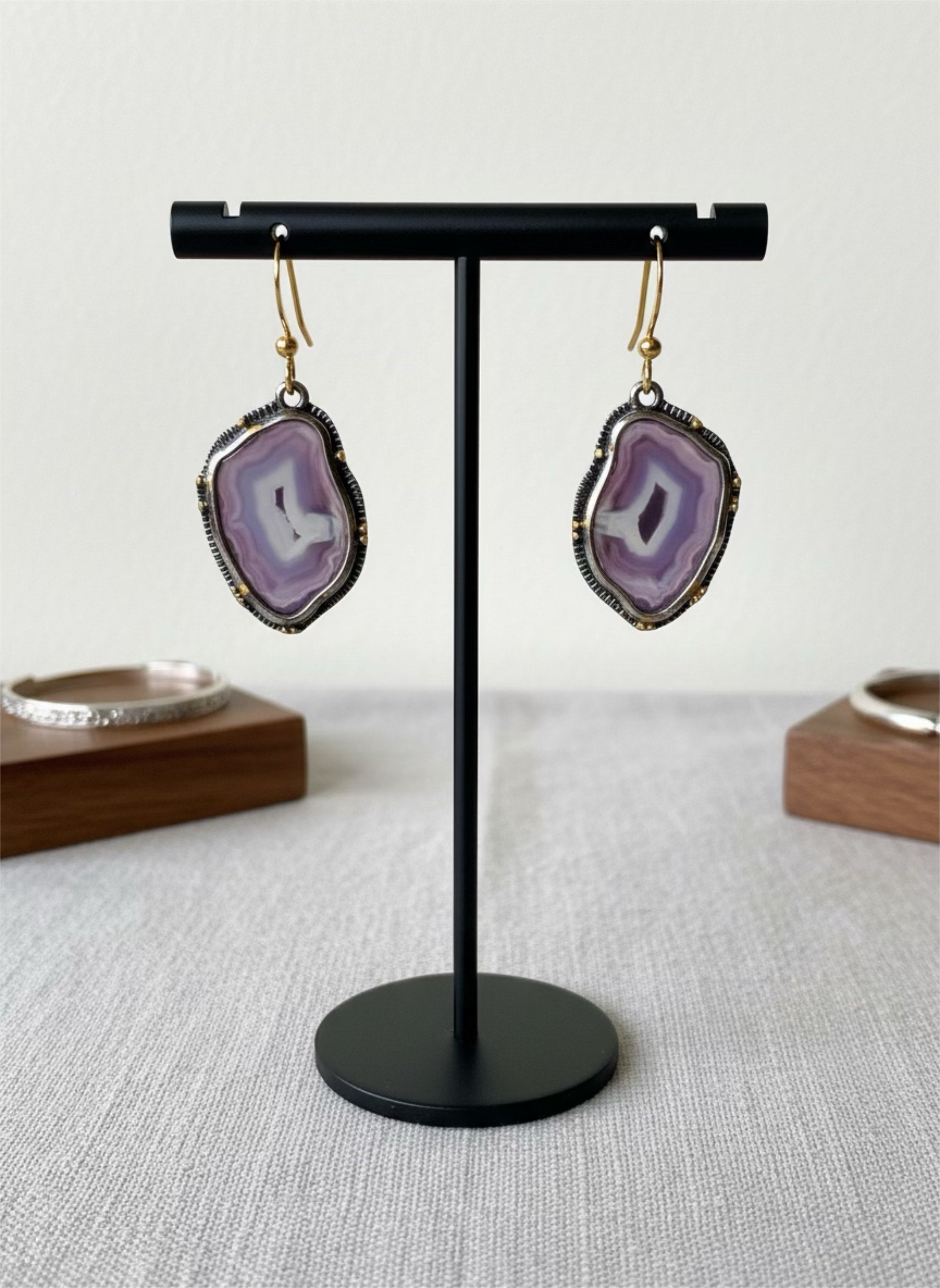 Agate Earrings