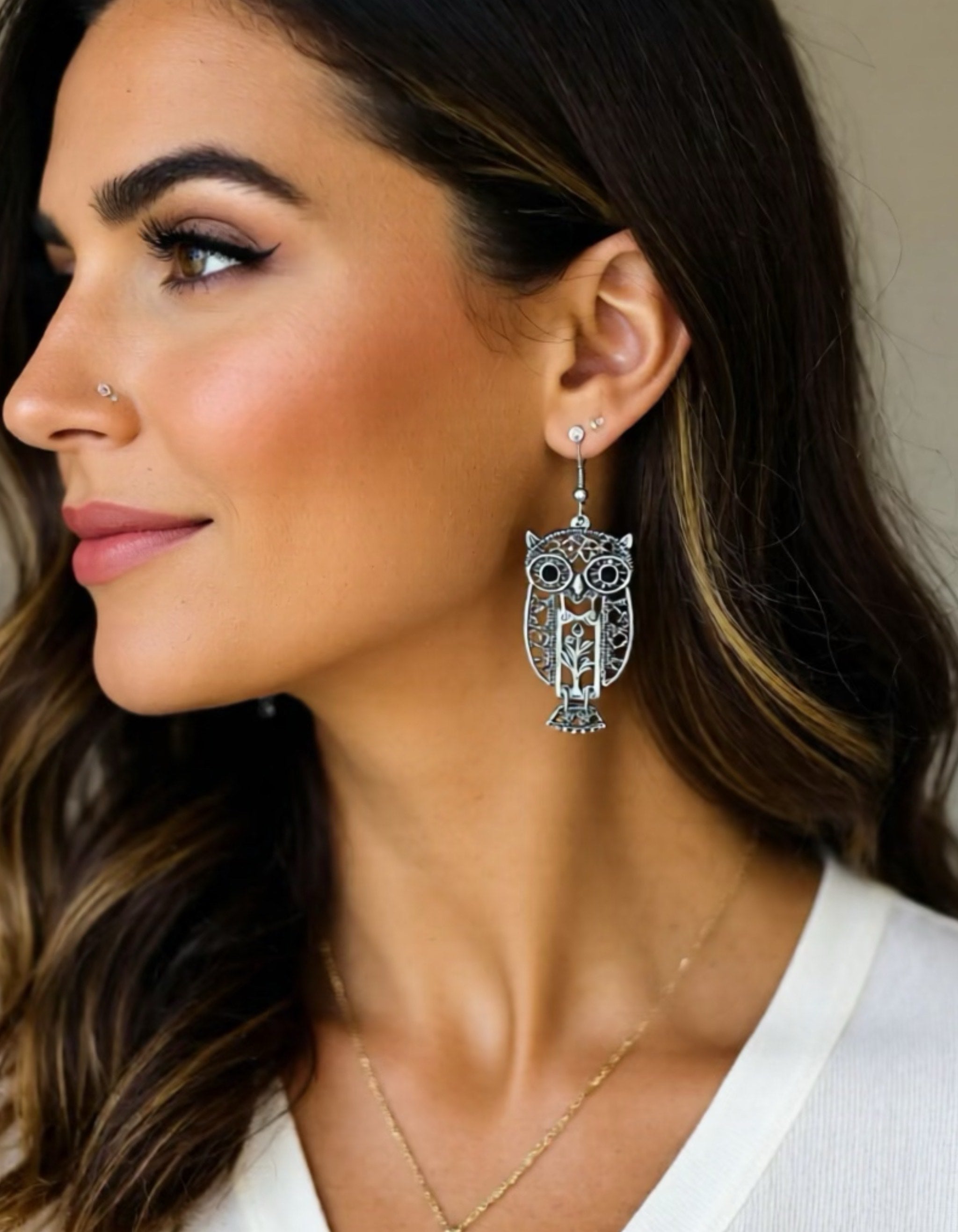 Owl Earrings