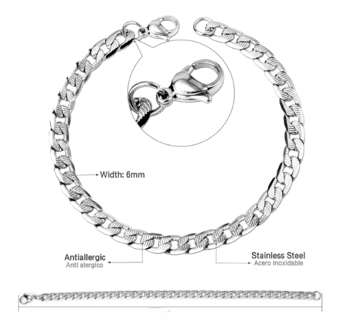 Stainless Steel Unisex Bracelet