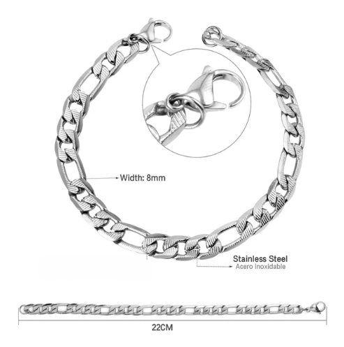Stainless Steel Unisex Bracelet