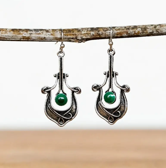 Alloy Asymmetric Earrings