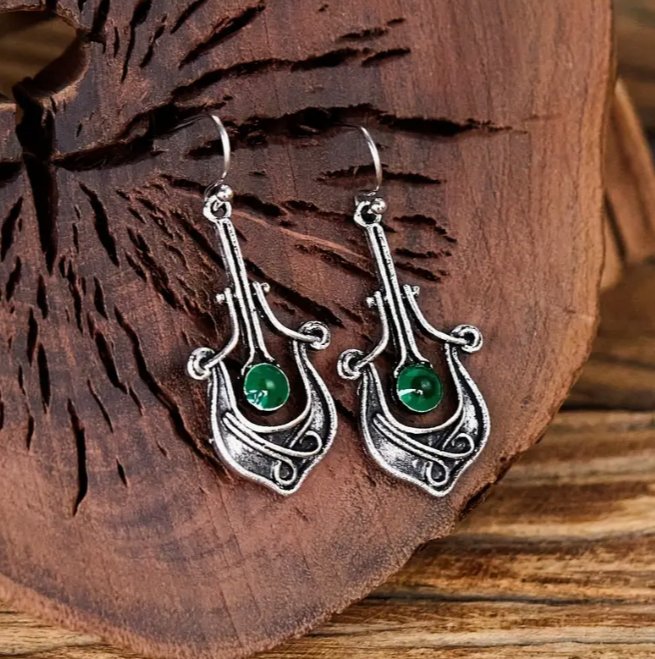 Alloy Asymmetric Earrings