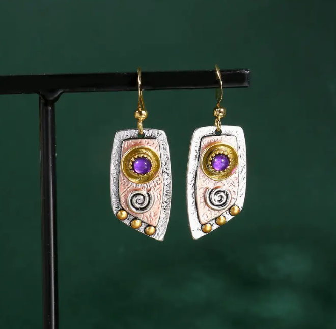 Pretty Geometrical Shape Earrings