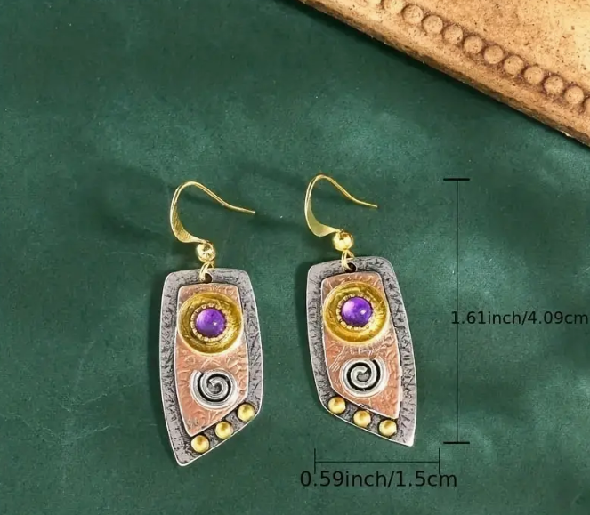 Pretty Geometrical Shape Earrings