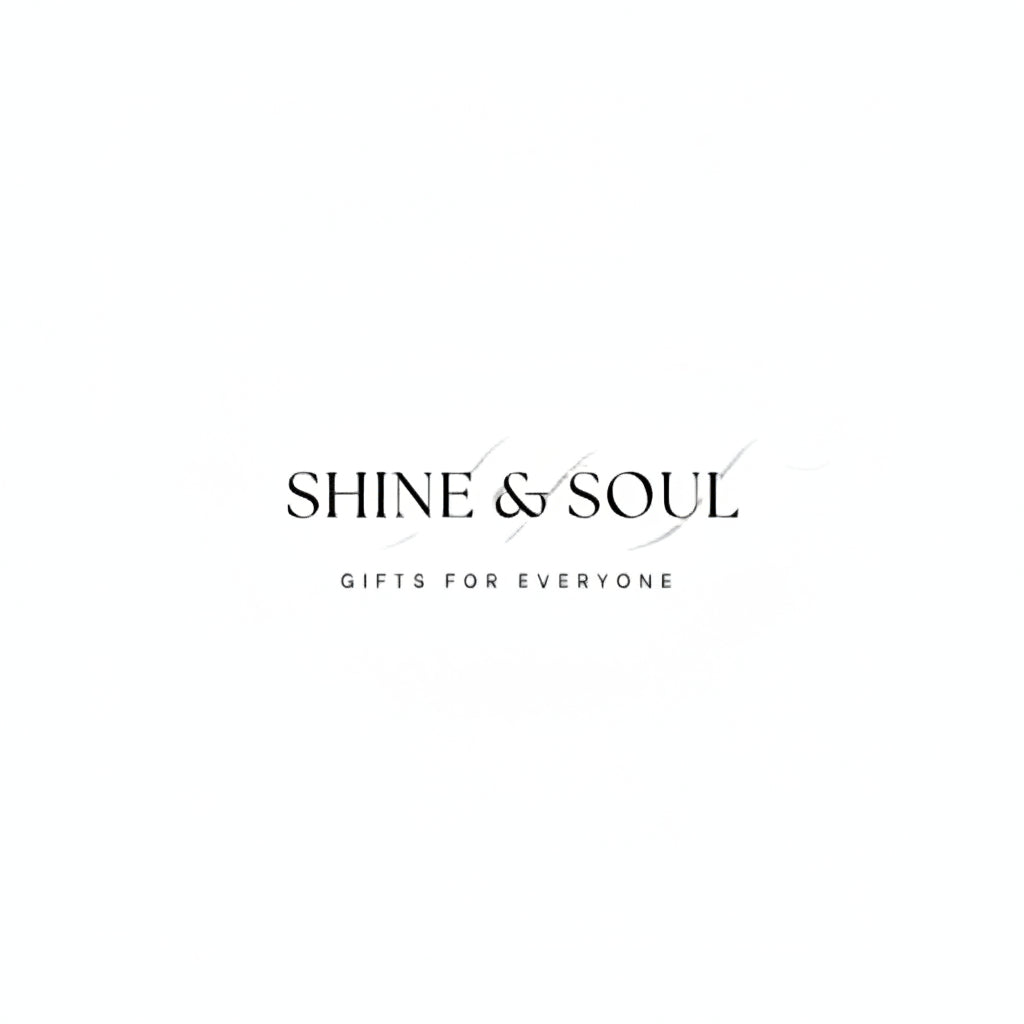 Shine & Soul logo on a light gray background