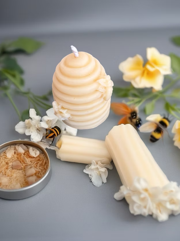 Bees Wax Candle Small
