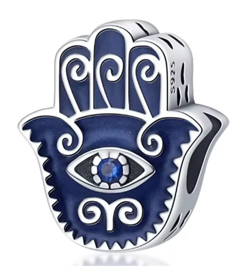 Hand of Hamsa Charm for Bracelet