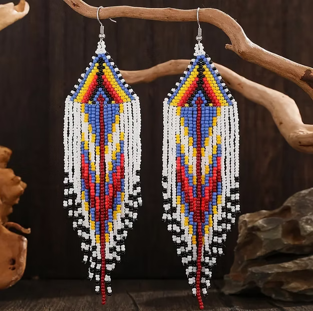 Handmade Beaded Earrings