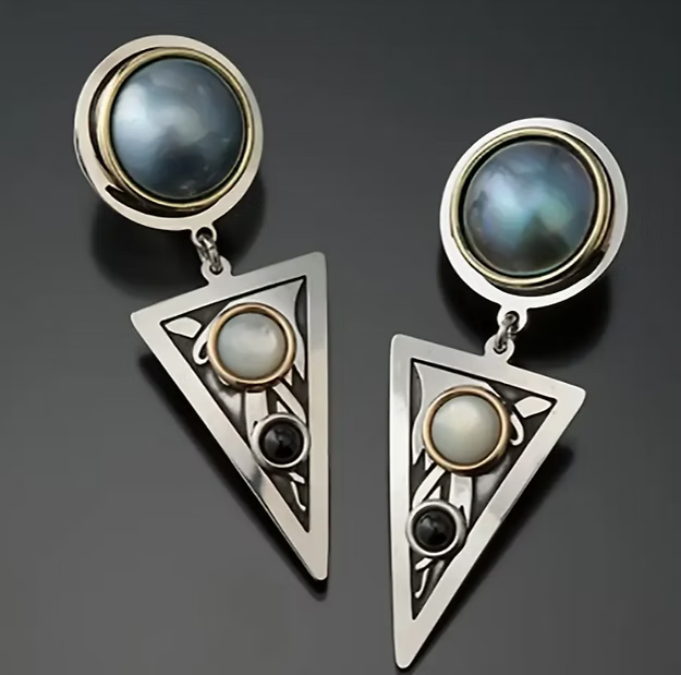 Boho Pearly Earrings