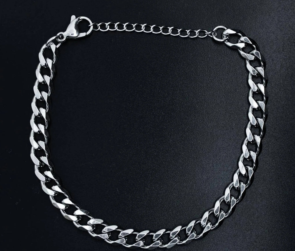 Stainless Steel Bracelet unisex Cuban Link
