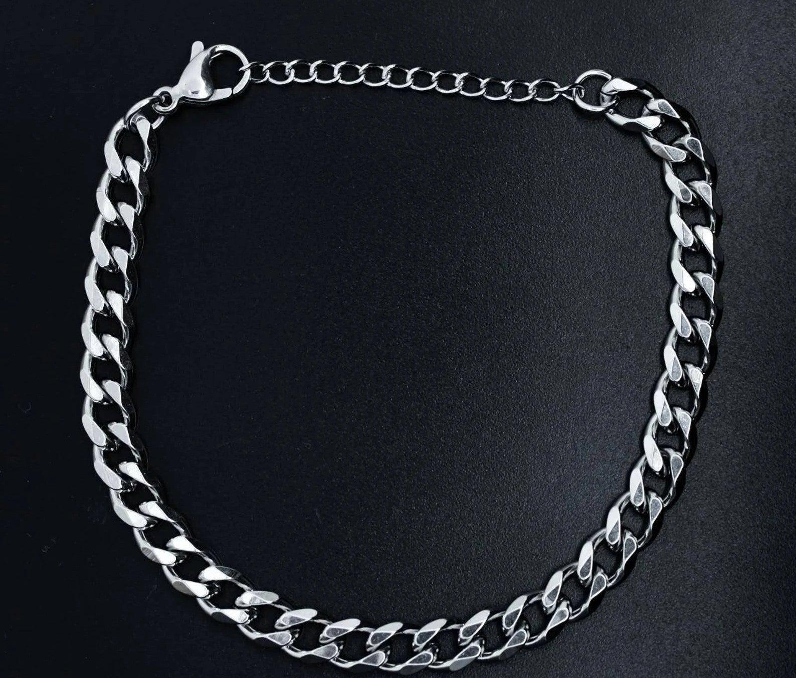 Stainless Steel Bracelet unisex Cuban Link